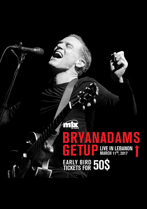 Bryan Adams Live in Lebanon