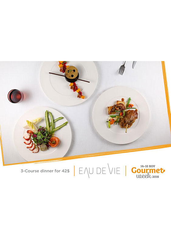 Gourmet Week at Eau De Vie