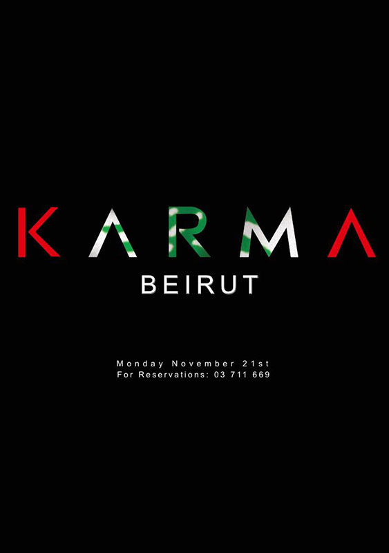 Independence Celebration at Karma Beirut