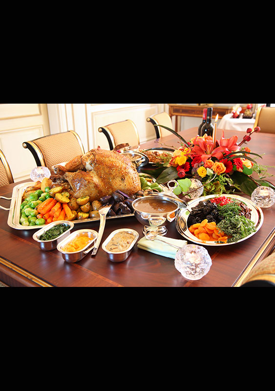 Thanksgiving Dinner At The Grill 