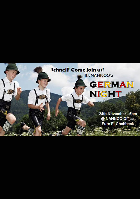 German Night at NAHNOO