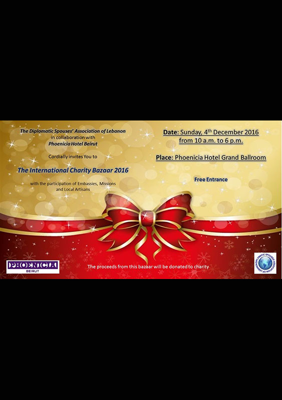 The International Charity Bazaar 2016