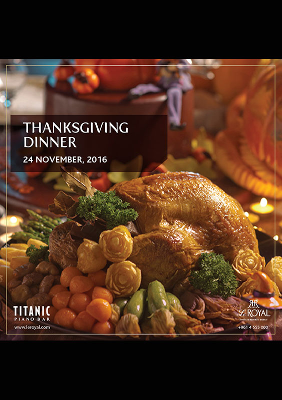 Thanksgiving at The Titanic Piano Bar