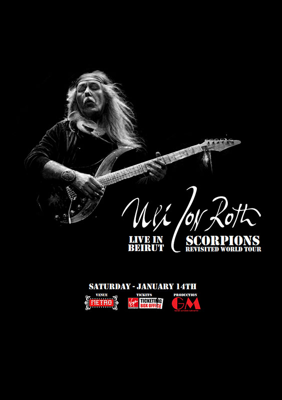 ULI JON ROTH - Scorpions Revisited Live in Beirut