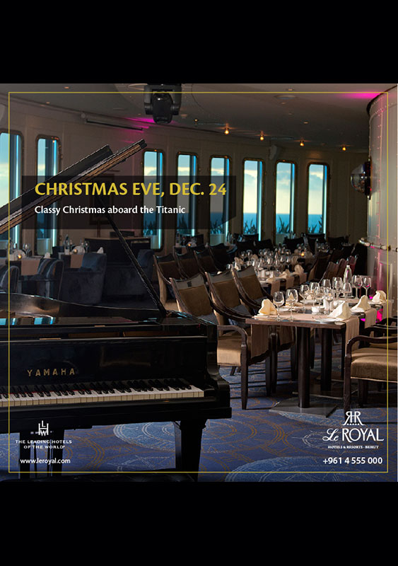 Christmas Eve at Titanic Piano Bar
