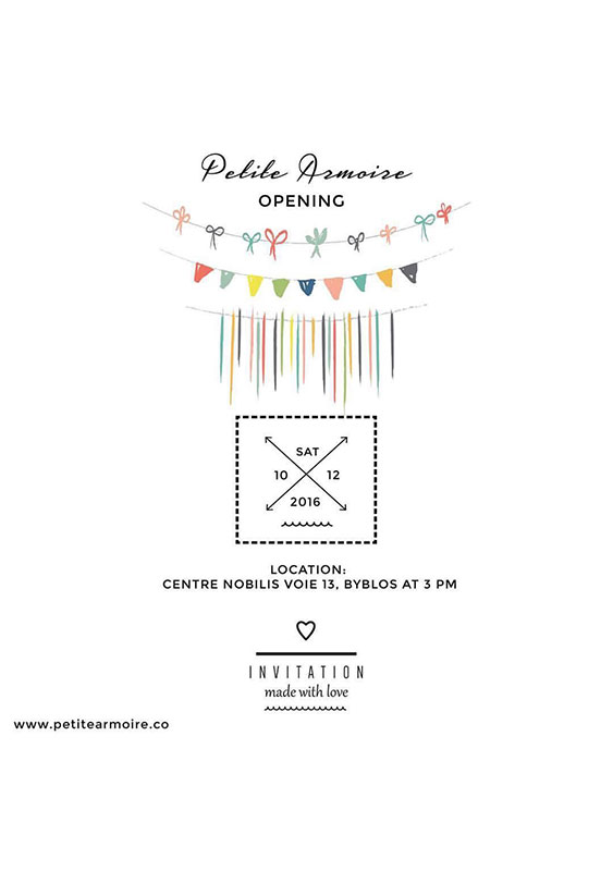 Opening of Petite Armoire
