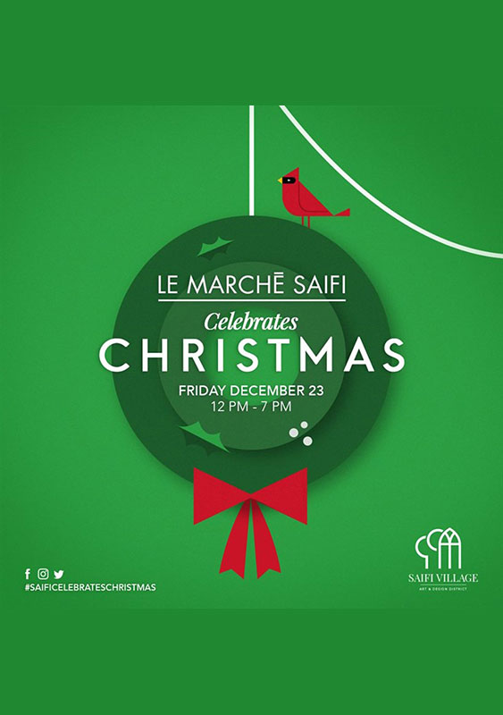 Le Marche Saifi Celebrates Chrsitmas