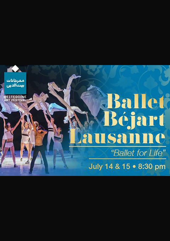 Ballet Bejart Lausanne at Beiteddine Art Festival