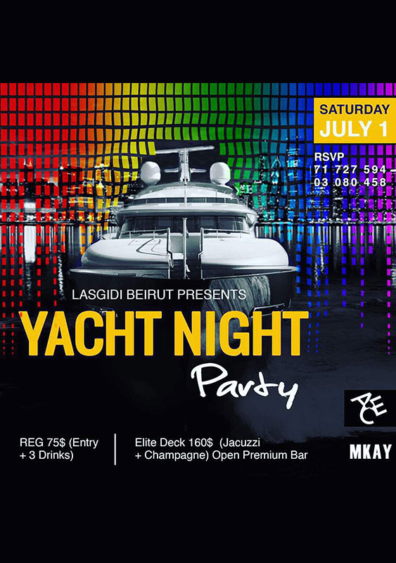 Lasgidi Beirut Yacht Night