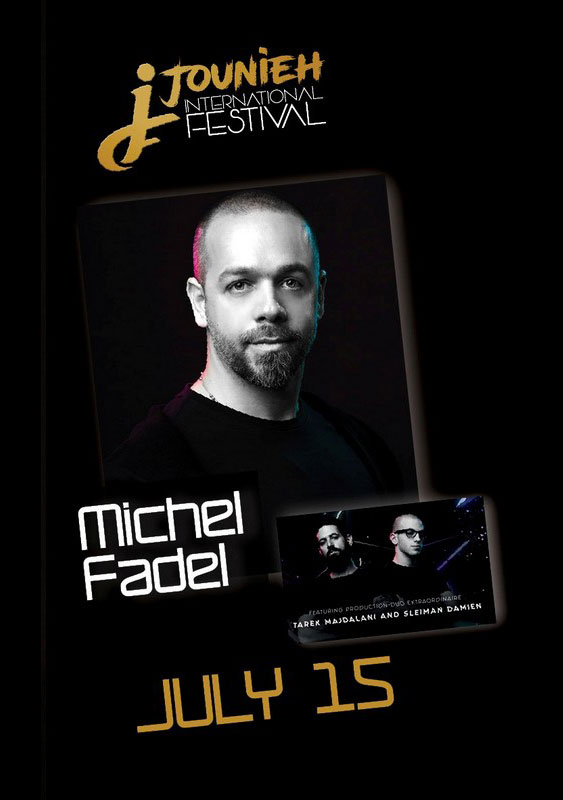 Michel Fadel at Jounieh Festival