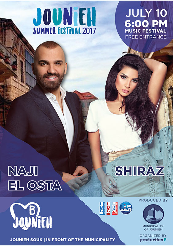 Naji El Osta & Shiraz at Jounieh Summer Festival