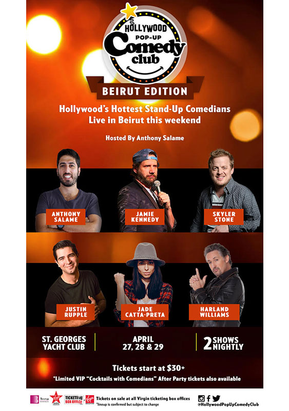 Hollywood Pop Up Comedy Club