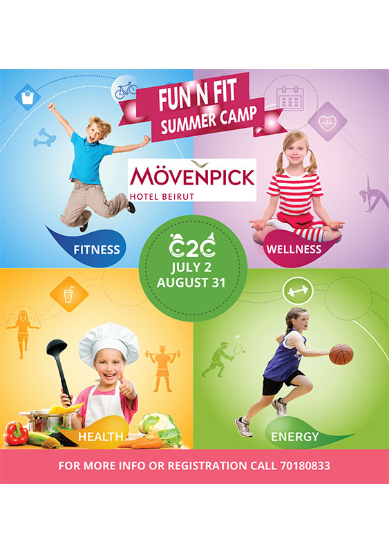 Summer Camp at Movenpick Hotel Beirut