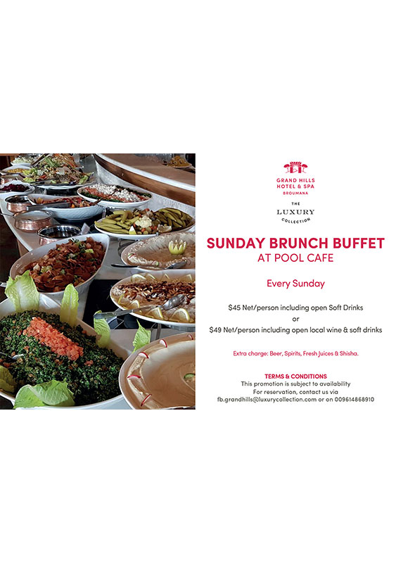 Sunday Brunch Buffet