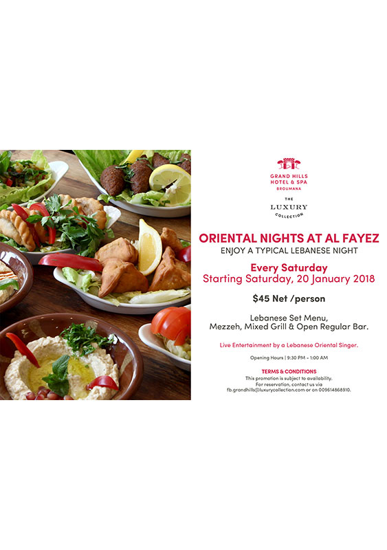 Oriental Nights at Al Fayez