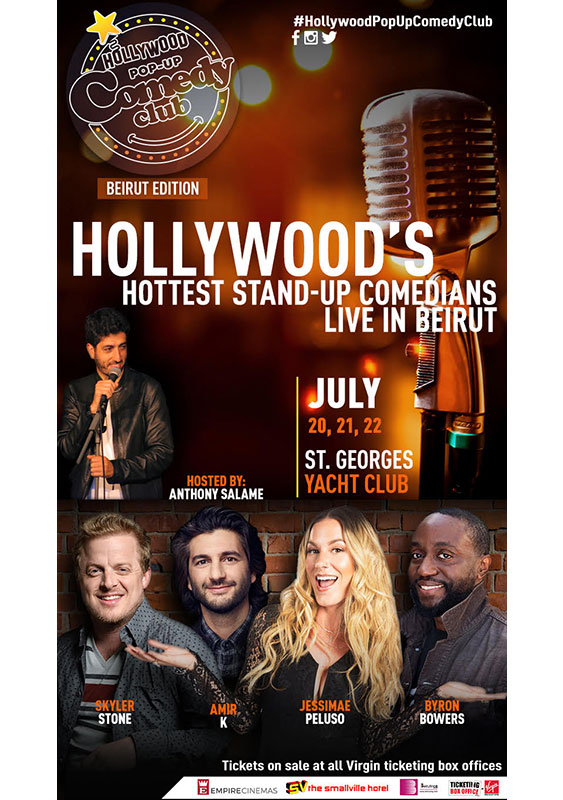 Hollywood Pop Up Comedy Club