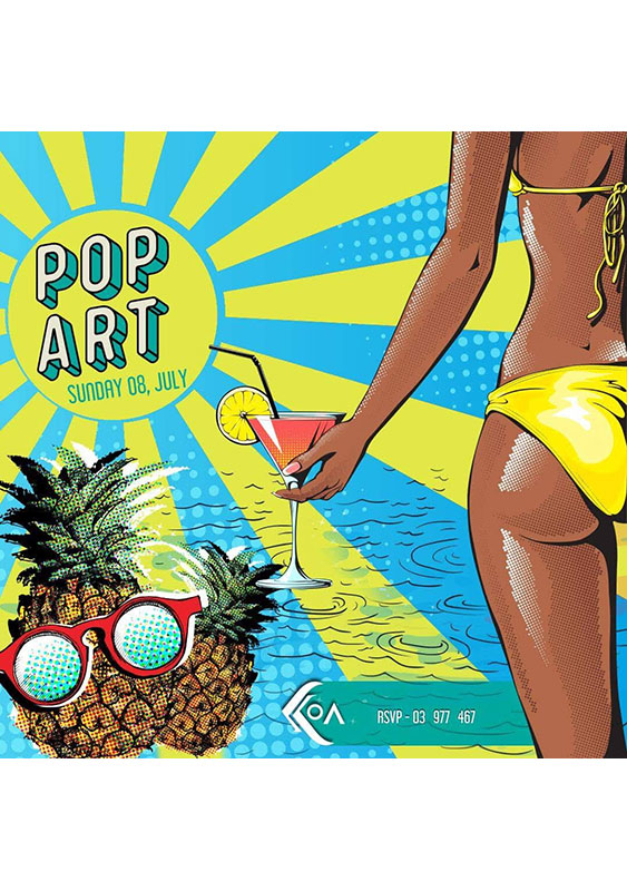 POP ART Koa Summer