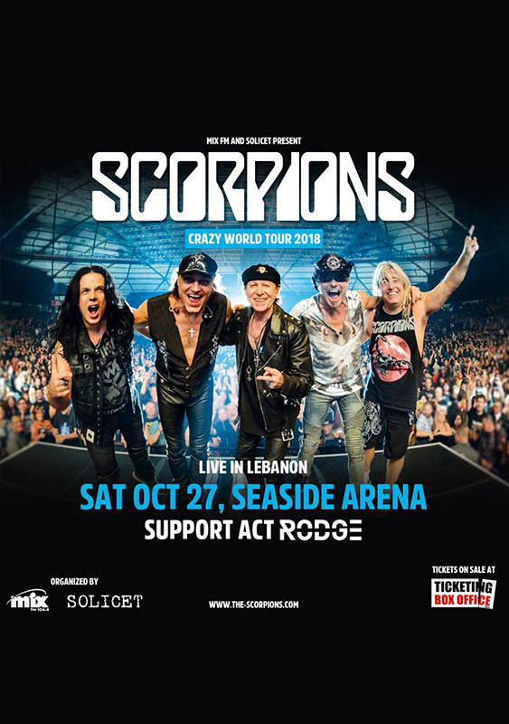 Scorpions Live in Lebanon