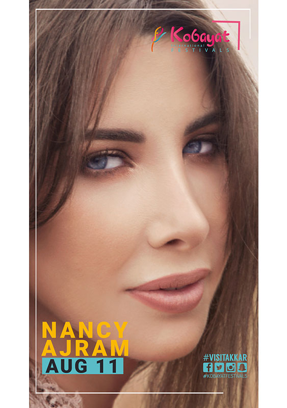 Nancy Ajram at Kobayat Festival