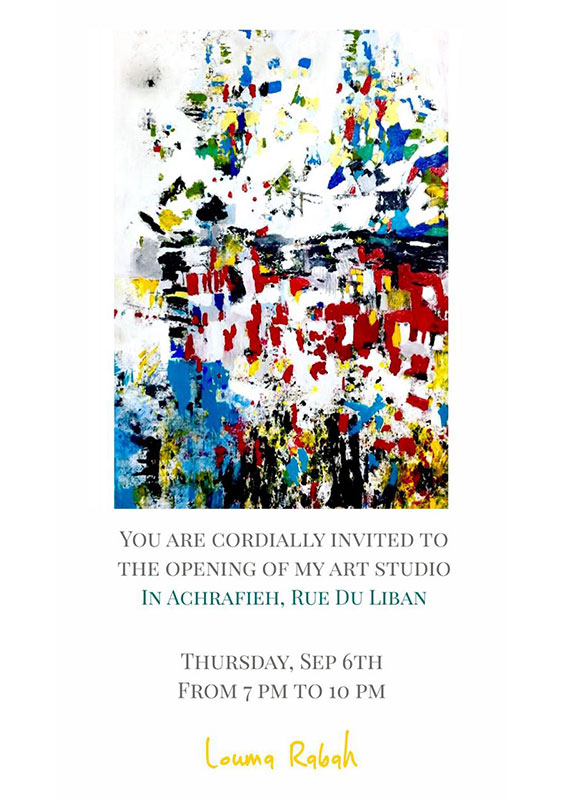 Opening of Louma Rabah Art Studio