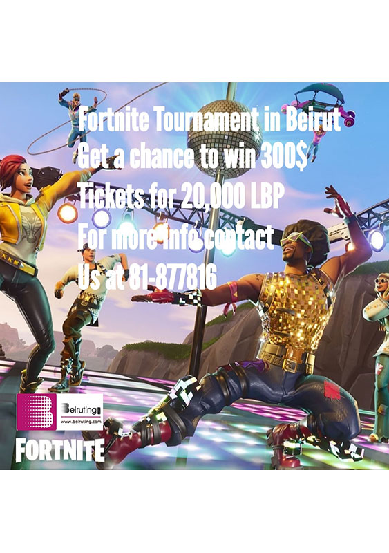 Fortnite Tournament in Beirut