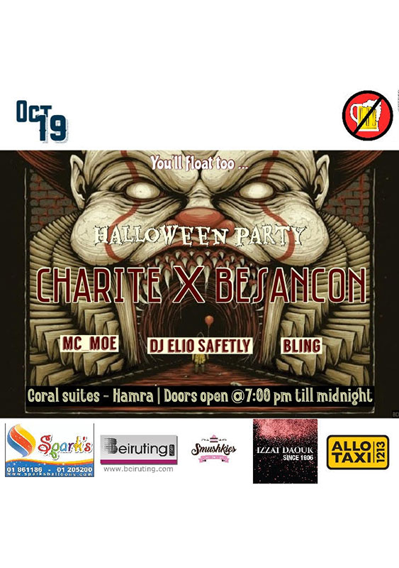 Charite X Besencon Halloween party