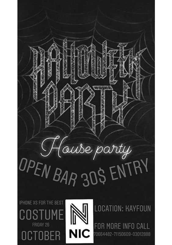 Halloween House Party