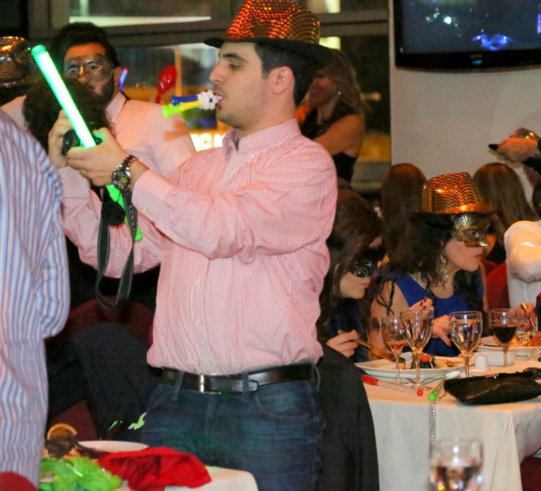New Year at Caffe Mondo