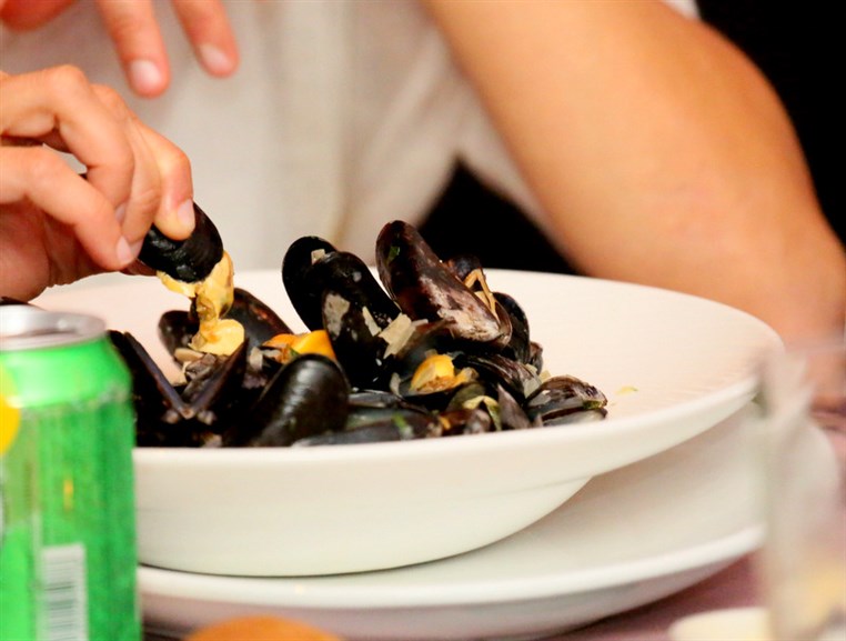 Moules Frites Night at E Cafe