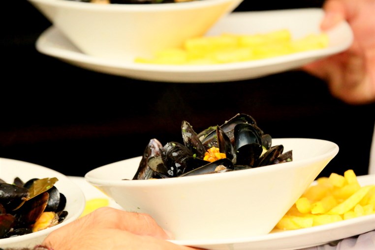 Moules Frites Night at E Cafe
