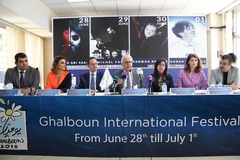 Ghalboun Summer Festivals 2018 launched at Ministry of Tourism