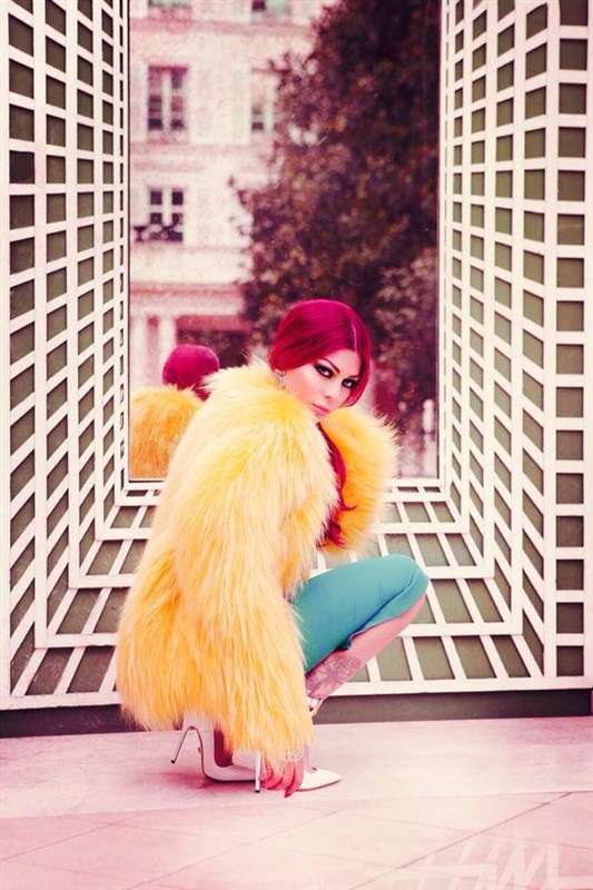 Haifa Wehbe Photo shoot in Paris