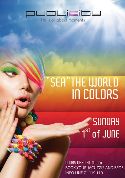 Publicity Sea The World In Colors