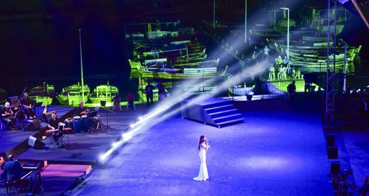 Hiba Tawaji & Oussama Rahbani at Batroun Festival