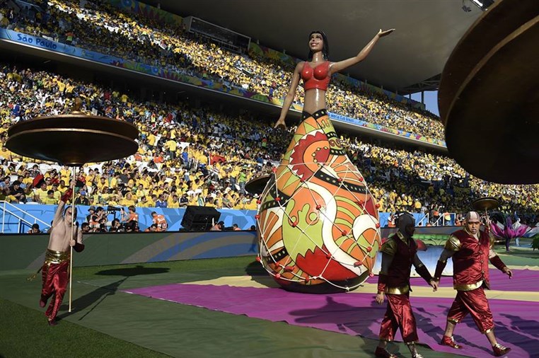 Opening Ceremony of FiFA World Cup 2014