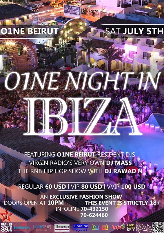 O1NE Night in Ibiza