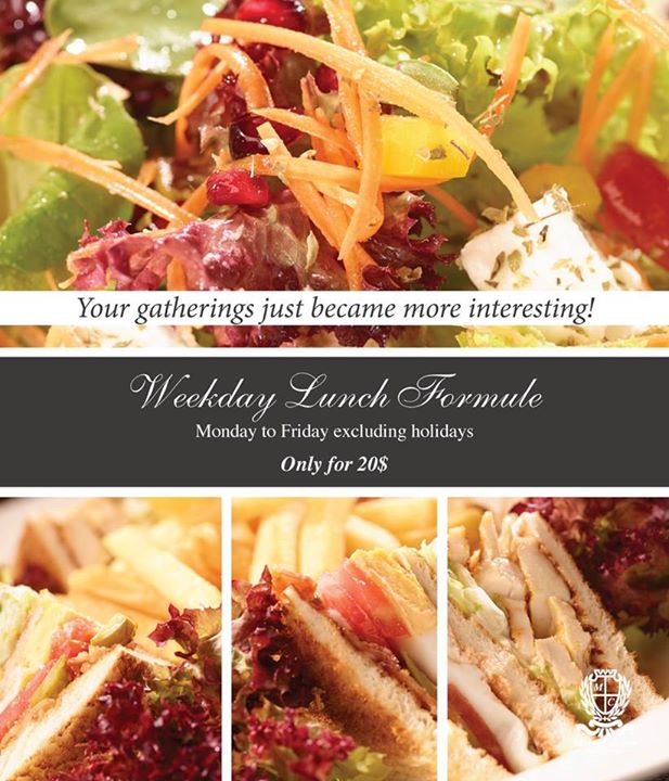 Weekday Lunch Formule at Monte Cassino