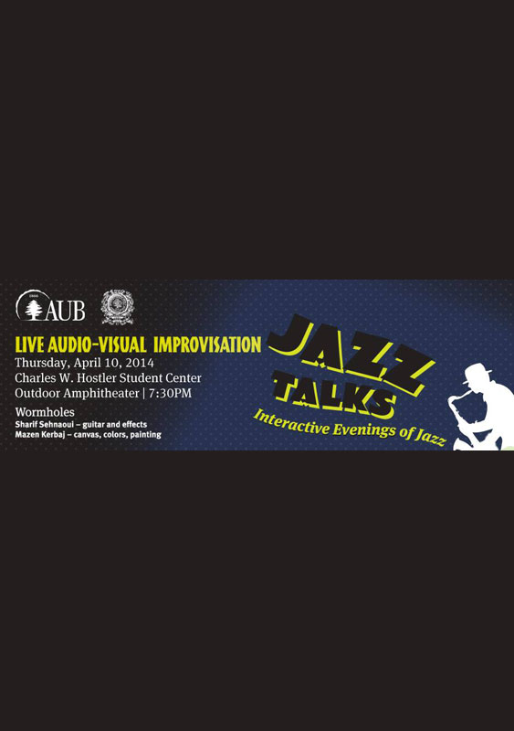 Live Audio Visual Improvisation Wormholes