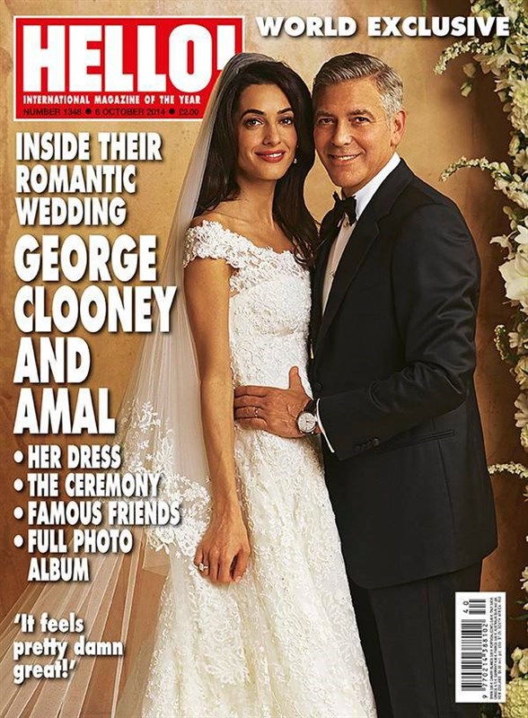George Clooney and Amal Alamuddin Wedding Pictures