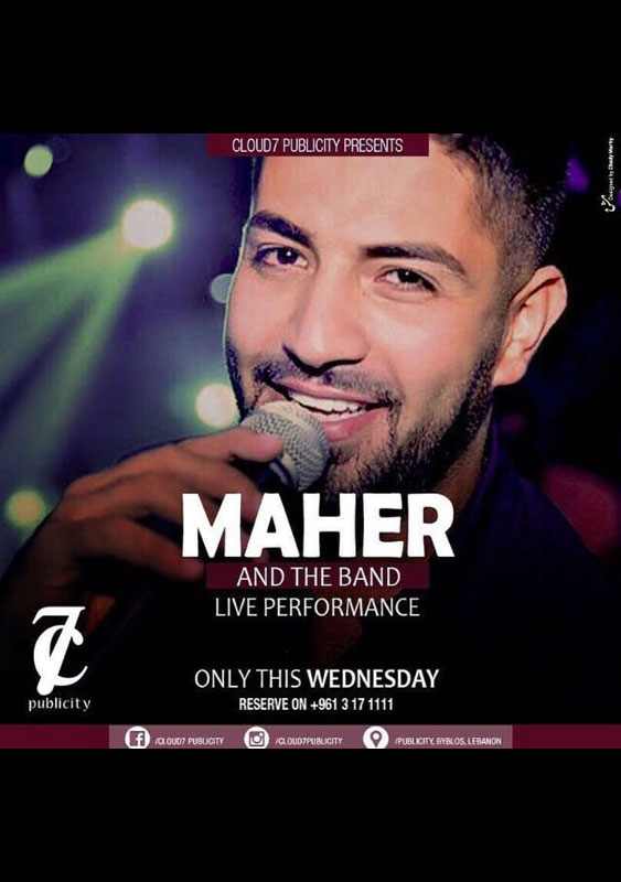 Maher Live at Cloud7 Publicity