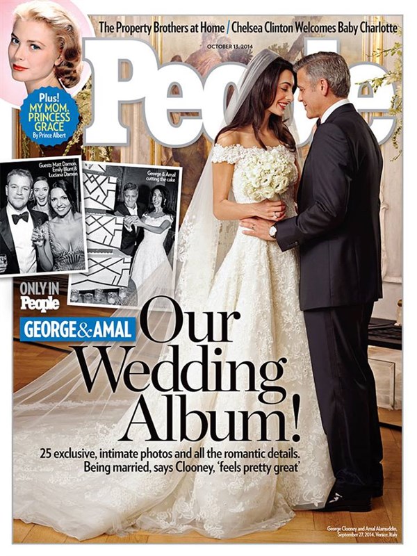 George Clooney and Amal Alamuddin Wedding Pictures