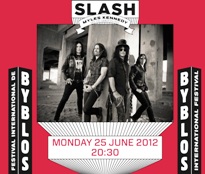 Slash at Byblos International Festival