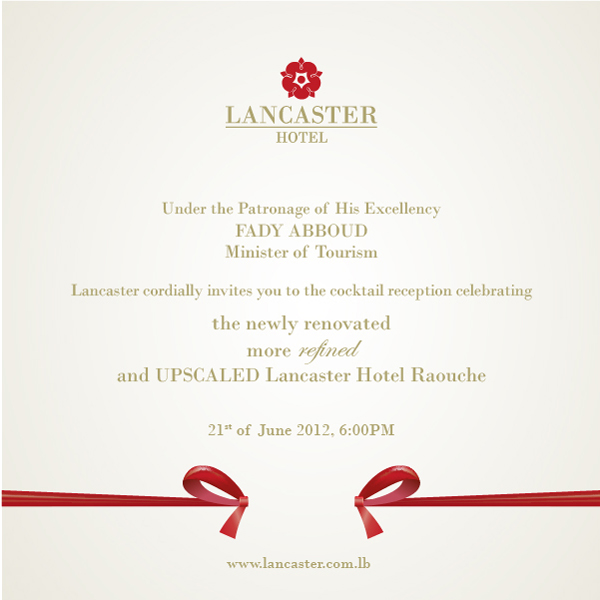 LANCASTER Hotel opening