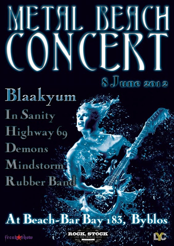 Metal Beach Concert @ Bay183