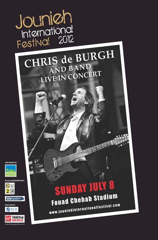 Chris de Burgh at Jounieh Festival