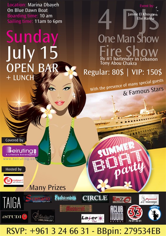 Summer Boat Party 