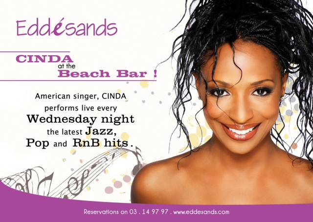Cinda at the Beach Bar