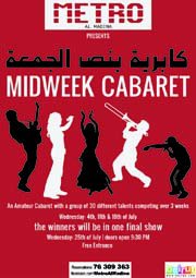 Mid week Cabaret