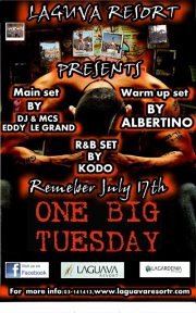 One Big Tuesday- Beach Party