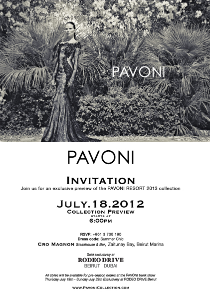 Pavoni Event